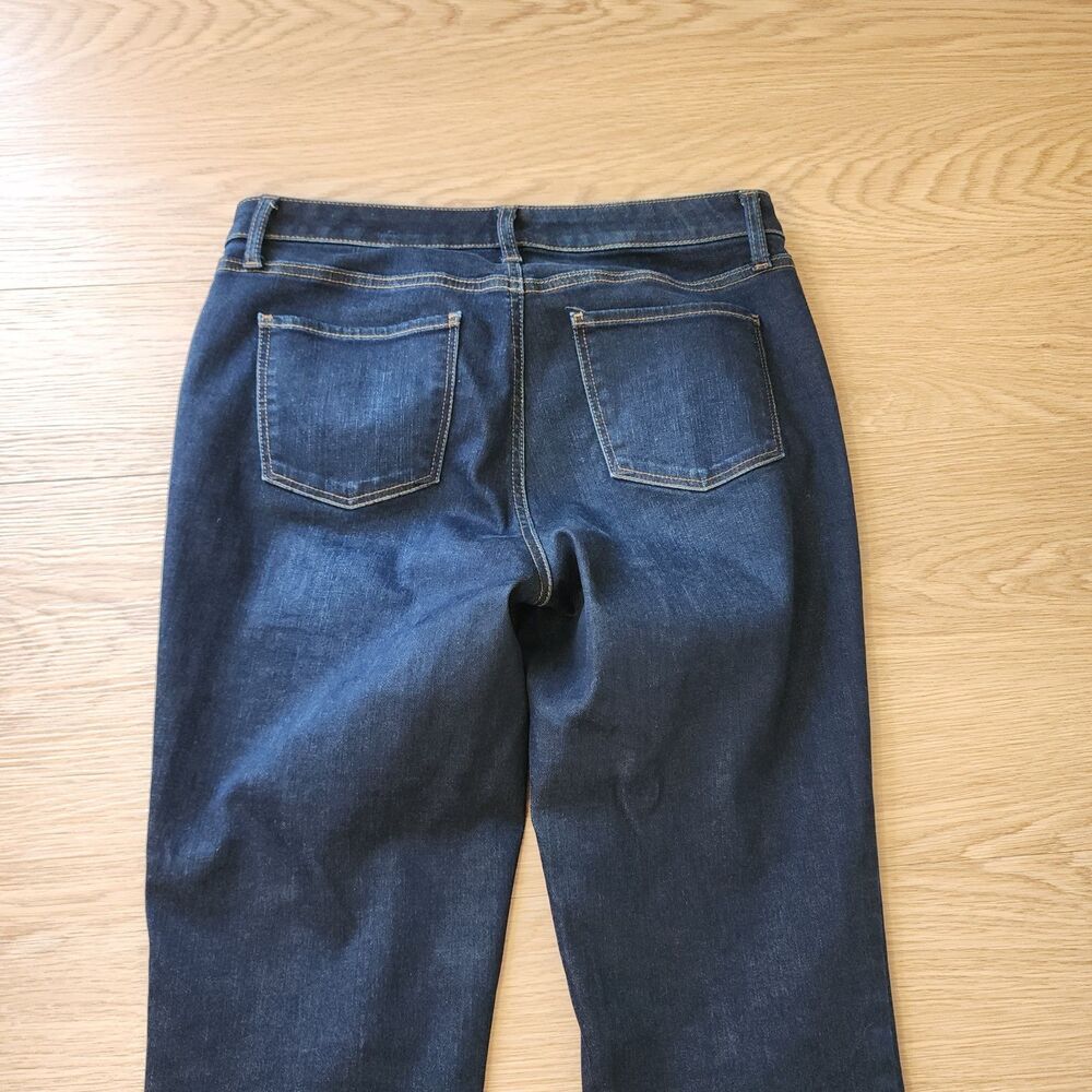 Talbots Jeans Womens 8 Blue Slim Ankle Curvy Flawless Five Pocket Stretch 32x28 - Picture 10 of 11